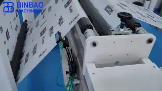 Greaseproof Wrapping Paper Cutting Machine For Burger Burrito Sushi Packaging