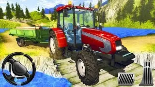 Tractor Driver Cargo 3D - Offroad Farming Simulator | Android Gameplay
