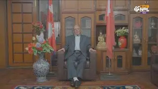 Former PM Pushpa Kamal Dahal 'Prachanda' wishes #SBLNPL great success!