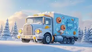 Elsa&rsquo;s Ice Body Parts Truck 8 | Learn Body Parts Kids Song ❄️🚚