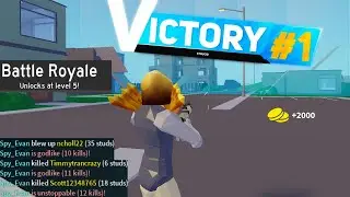I Won A Game Of Strucid Battle Royale!
