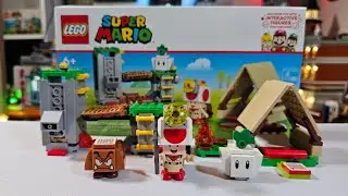 One of my Favorite Lego Super Mario Sets Yet! Captain Toad's Camp! 