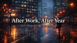 After Work, After Year 🌃 | City Synth Instrumental | End of Year Night Drive