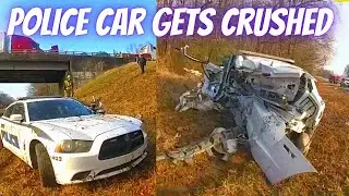 ROAD RAGE, BRAKE CHECK, KARMA COP, TRUCK CRASH / Bad drivers & Driving fails #715