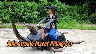 Boosting Revenue with Interactive Rides: Animatronic Bug Car