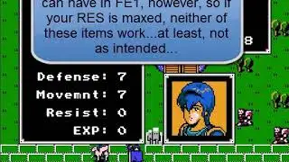 Three fun glitches in Fire Emblem 1