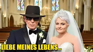 Nach 25 Jahren Zusammenleben gibt UDO LINDENBERG endlich die Hochzeit mit TINE ACKE bekannt.