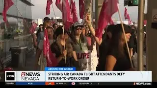 Air Canada suspends restart plans after flight attendants union defies return to work order