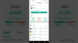 new coin inspect listing in kucoin #cryptocurrency #trending #kucoin #kucoin_exchange #crypto
