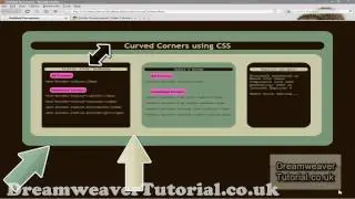 CSS3 Rounded Corners Web Design Tutorial - Dreamweaver