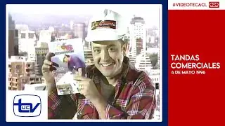 Tandas Comerciales Canal 13 (6 de Mayo de 1996)