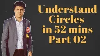 Conic sections  ( Circles ) class 11th XI CBSE (Part 02) Ncert ex 11.1
