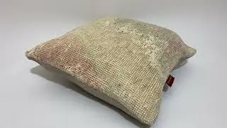 H64 Handwoven Rug Cushion Turkish 20-20 inch