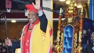 Bishop Zondo and Bishop Moloi of St. Paul's Apostolic Faith Mission International Church