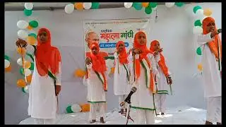 Aye mere watan beautiful performance presented by M.G.I students #watan #india #school #deshbhakti