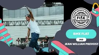 Jean William PREVOST - 2nd place UCI BMX Freestyle Flatland World Cup