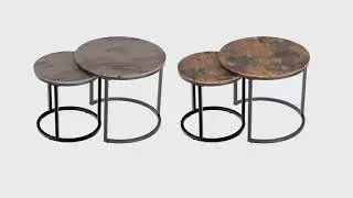 Set of 2 Nesting Coffee Table