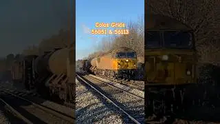 Colas Grids 56051 & 56113 Working the North Wales Coast RHTT #arthurgrowler #rhtt #colas