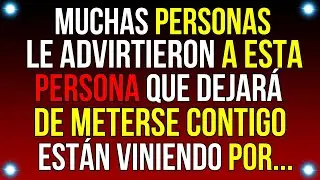 MUCHAS PERSONAS le advirtió a esta PERSONAS que DEJARA de meterse contigo..| Mensaje de Dios | #god