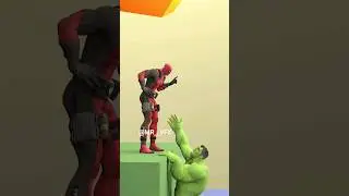 Marvel Animation 120% Hulk Vs Deadpool                               #shorts