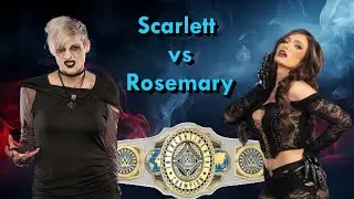 UFW - Scarlett vs Rosemary with Vickie Guerrero - Intercontinental Championship Bout  #wwe2k25