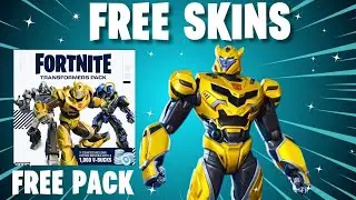 Fortnite Free NEW Transformers Skins Pack & Free 1000 V-Bucks!