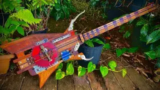 No idea what I’m doing with the “Leyland” 2 string fretless bass
