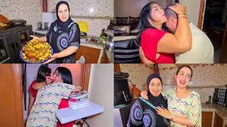 ها السبب علاش عكوزتي مجاتش تشوف الاب ديالي فالمرض ديالو😥 امتصوروش باش فاجئتها بقات مصدومة 😱👌؟؟