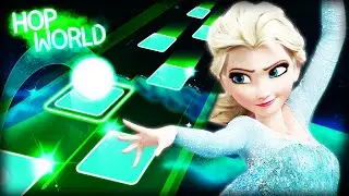 Into The Unknown - Frozen 2 | Tiles Hop: EDM Rush | Disney Songs *LOVE*