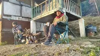 camping at unknown location
