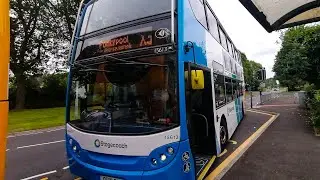 Stagecoach De Cymru Scania N230UD/ADL Enviro 400 15613 (OU10 BGE) Route X3 to Abergavenny