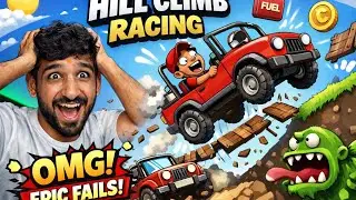 OMG 😱 Hill Climb Racing Game ll Paise Hi Paise ll How to Hill Climb Racing Hack ll #viral 