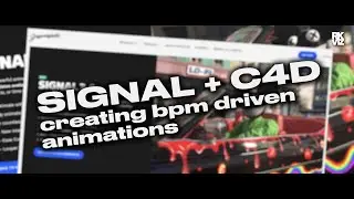 Quick Tips: Signal + C4D - Creating bpm driven animations