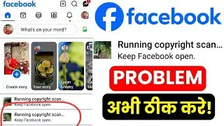 Facebook Running Copyright Scan? | Fix Upload Stuck Problem | Stop Keep Facebook Open Loop 🚀