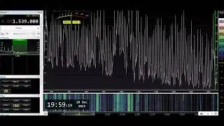 DZYM-San Jose (Philippines) 1539kHz 12/20/25 11:57~UTC - Closing Announcement & National Anthem