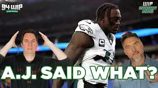 A.J. Brown with ANOTHER controversial comment