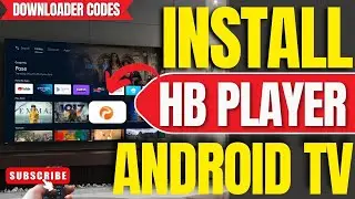 ✅How To Install HB Player App on ANY Android TV, TV Box or Google TV (Downloader Code 2025)