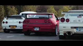 Skyline Legends Meet Supra: A Japanese Car Reunion in Spain