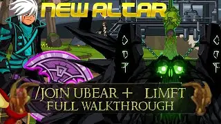 AQW /join ubear + /join limft Full Walkthrough! | New Altar Of Saladbolg!! (Free + AC Tagged)