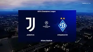 PES 2021 - Juventus vs Dinamo Kyiv - UEFA Champions League UCL - Gameplay - C.Ronaldo vs Dinamo Kyiv