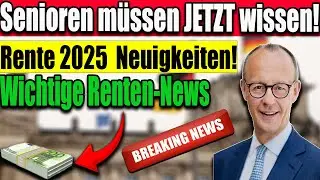 &bdquo;Deutsche Renten-Updates 2025: T&auml;gliche Nachrichten f&uuml;r Millionen Senioren&ldquo;