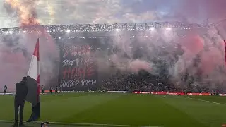 #best #manchesterunited #chant #takemehome #tifo #at #oldtrafford #against #bilbao
