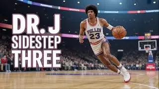 NBA 2K25 Dr J stepover three #nba2k #shorts #juliaserving
