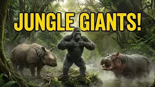 Встречайте ГИГАНТОВ ДЖУНГЛЕЙ! 🦍 Познавательное видео о сильных диких животных