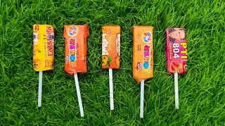 Satisfying Video Rainbow Mixing All Lollipop & Color EGGS From Chocolate Magic Candy & Cutting ASMR