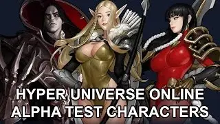 Hyper Universe Online Playable Characters Training Room