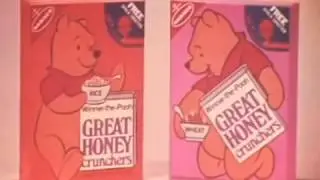 1972 Honey Crunchers Cereal Commercial with Winnie the Pooh