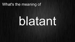 What's the meaning of 