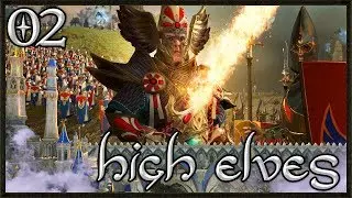 Siege Of High Elf Ritual City - Total War: Warhammer 2 Gameplay - High Elf Campaign #2
