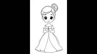 Magical Princess Coloring Pages for Kids | Free Printable Designs